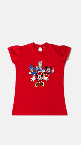 Girl's T-Shirt S/Slv.
